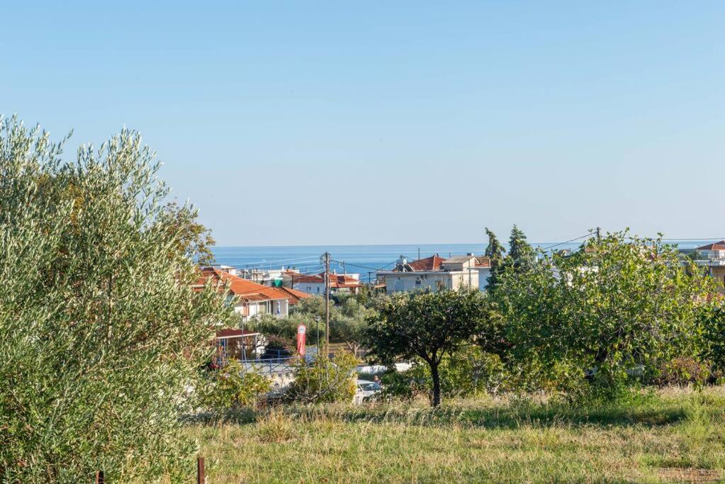 Όμορφο Παραθασυγκρότημα Ενοικιαζόμενων Καταλυμάτων Ως Ολόκληρος Χώρος - Chrani, Ελλάδαλάσσιο Διαμέρισμα Kültér fotó
